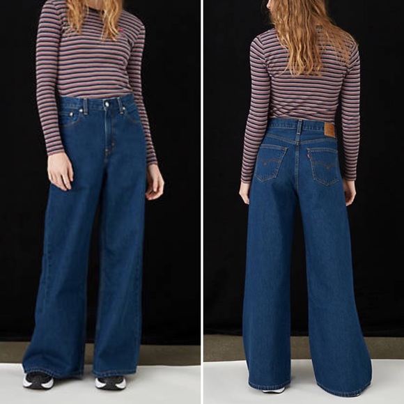 Levis Premium Loose Ultra Wide Leg Jean 
